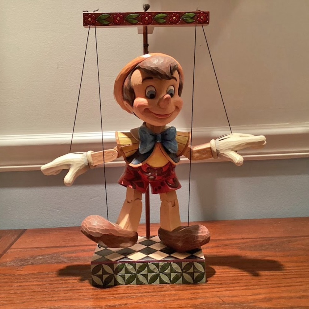 Disney’s Pinocchio 70 Years of Wishing On A Star MARIONETTE Rare Sample 4023575